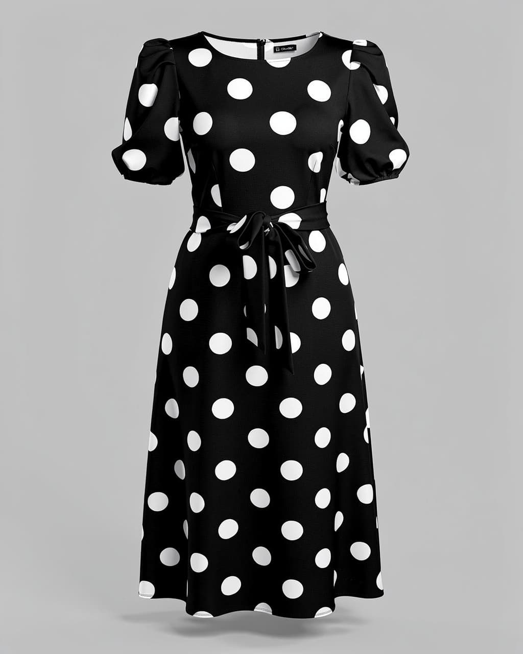 Sukienka MELODY DOTS czarna