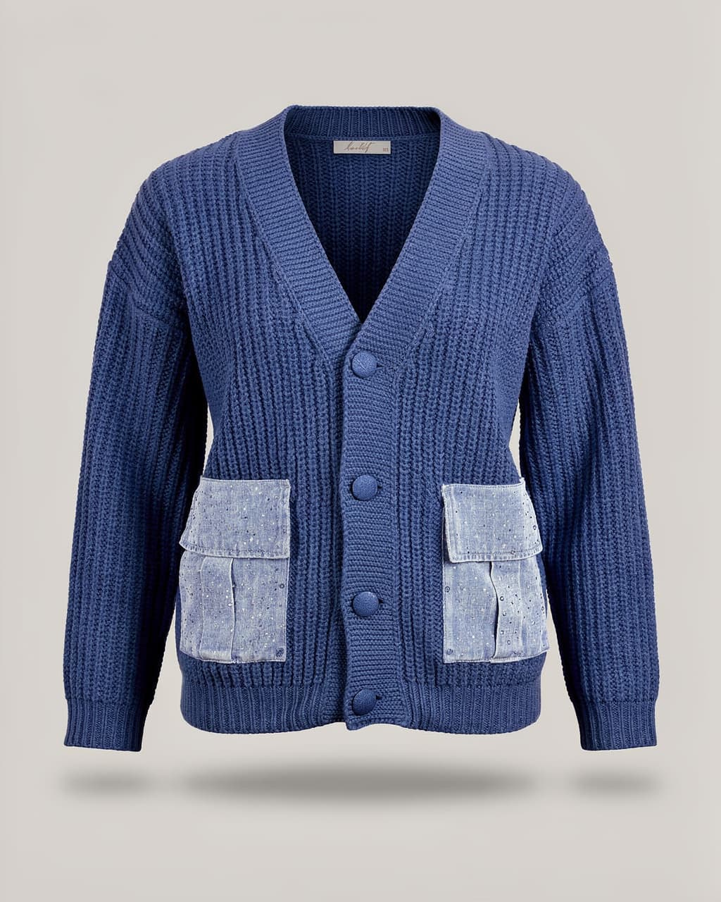 Sweter BLING granatowy