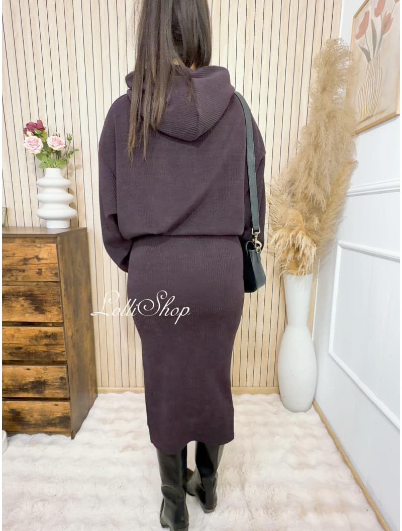 Bluza SHADY HOODIE Burgund, rozmiar uniwersalny, zdjęcie 5