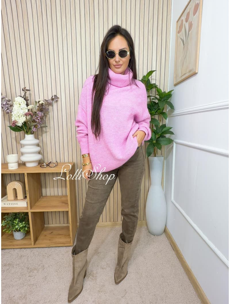 Sweter GOLFY Cukierkowy róż, rozmiar uniwersalny, zdjęcie 6