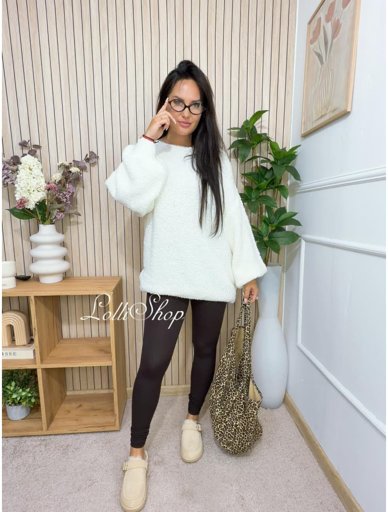 Sweter WONDER Śmietana, rozmiar uniwersalny, zdjęcie 2