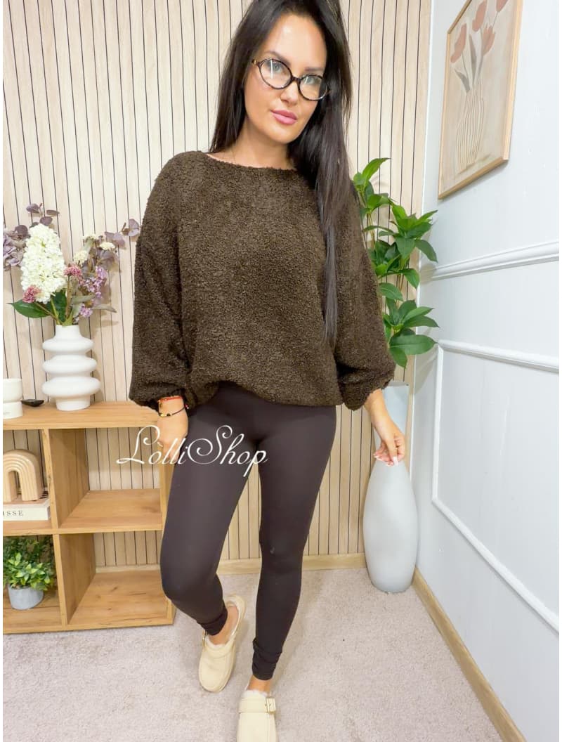 Sweter WONDER Czekolada, rozmiar uniwersalny, zdjęcie 2
