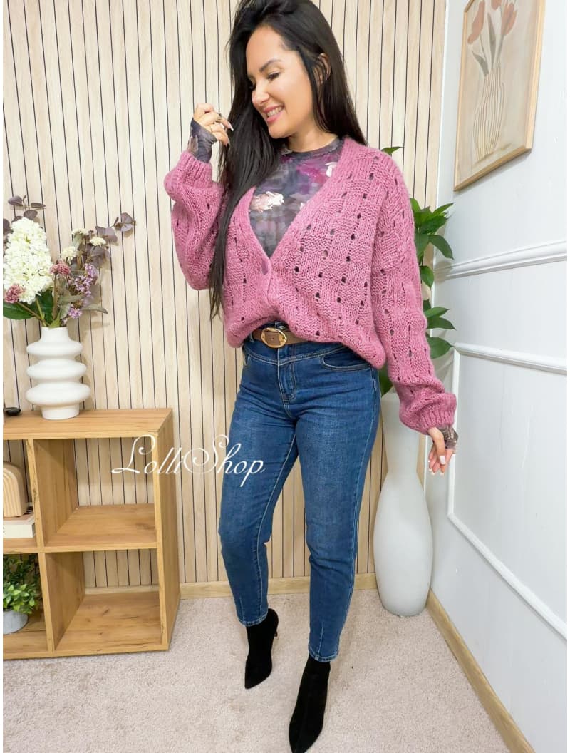 Sweter MILEY Wrzos, rozmiar uniwersalny, zdjęcie 6