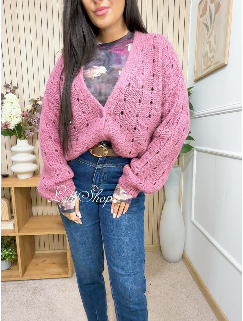 Sweter MILEY Wrzos, rozmiar uniwersalny, zdjęcie 7