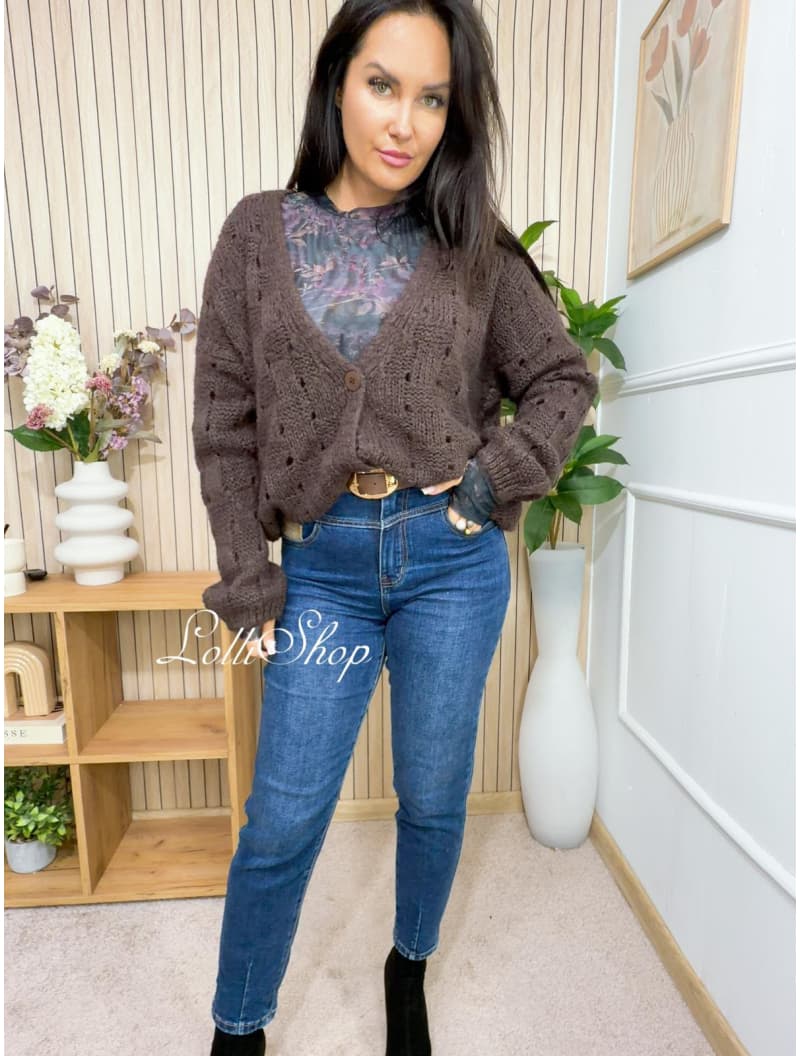 Sweter MILEY Czekolada