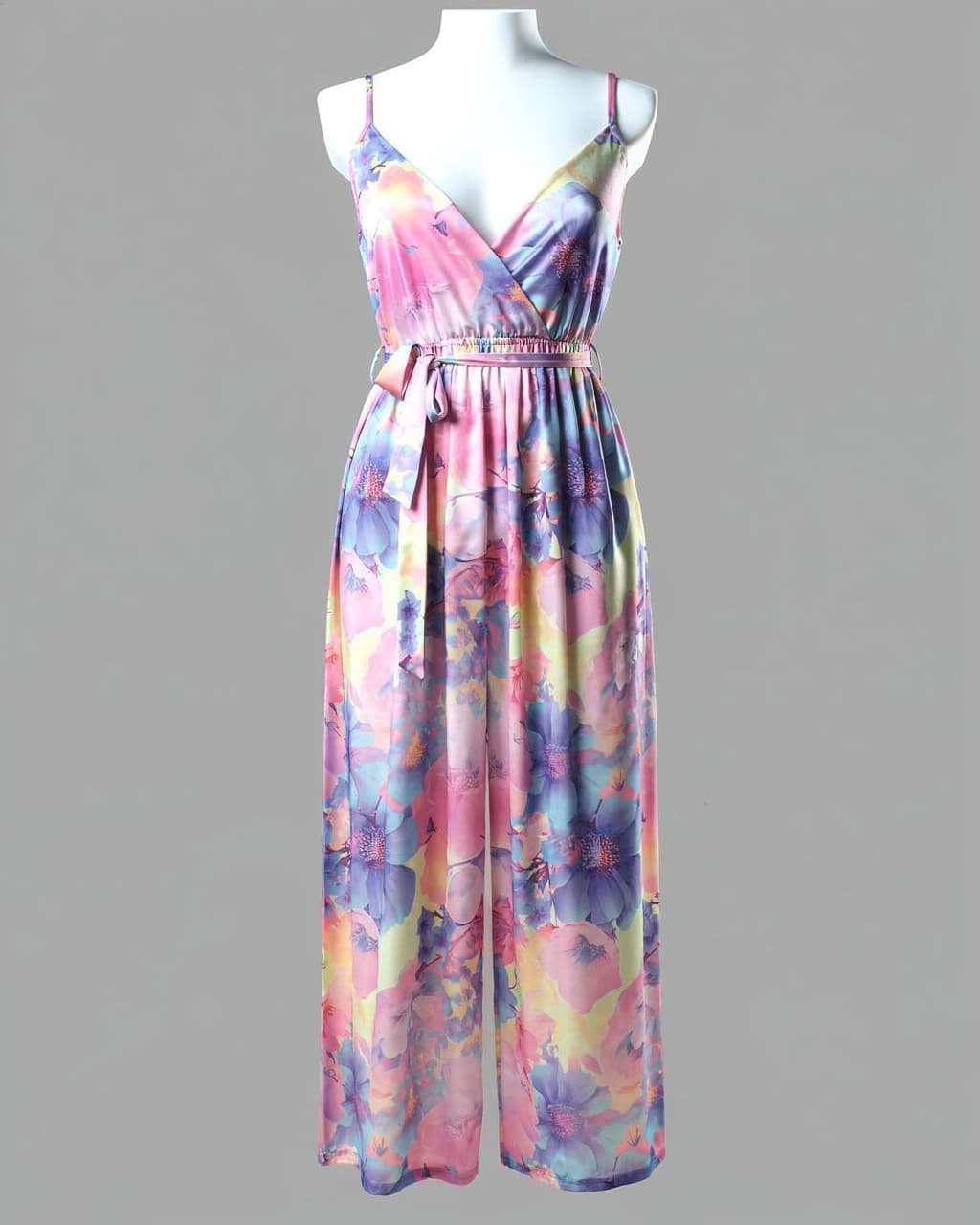 Sukienka MISS LOLLI maxi limonka multicolor