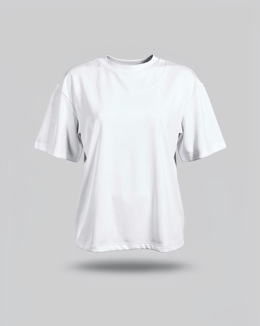 T-Shirt bawełniany GUSTO biały