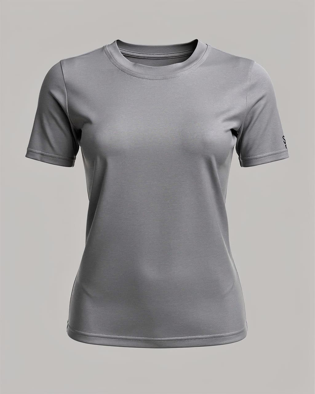 T-Shirt bawełniany SLAY szary