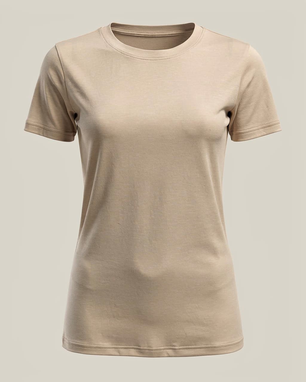 T-Shirt bawełniany SLAY beżowy