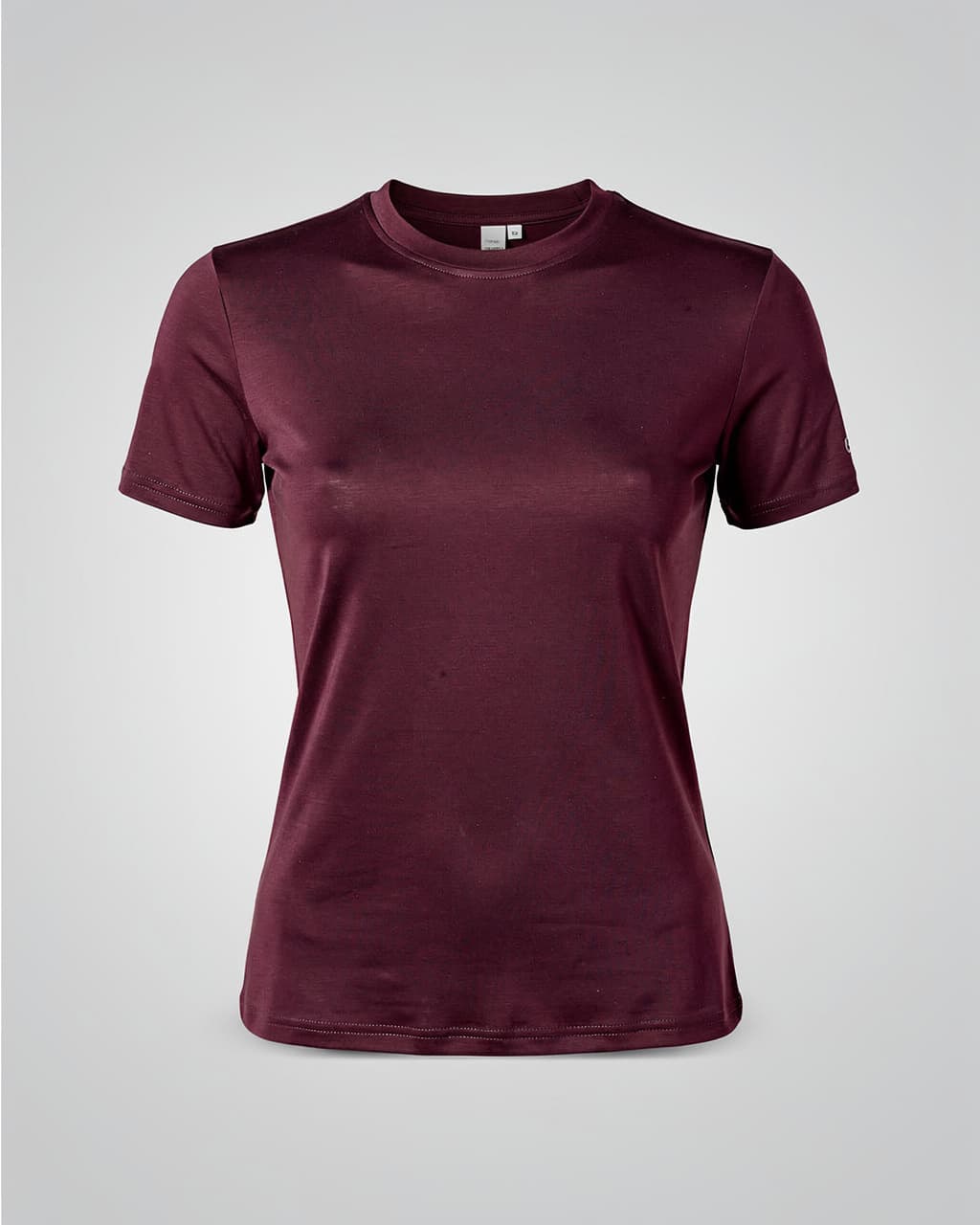 T-Shirt bawełniany SLAY śliwka
